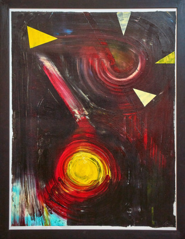 Картина под названием "Spanish oil. "Inter…" - Pasta, Подлинное произведение искусства, Масло