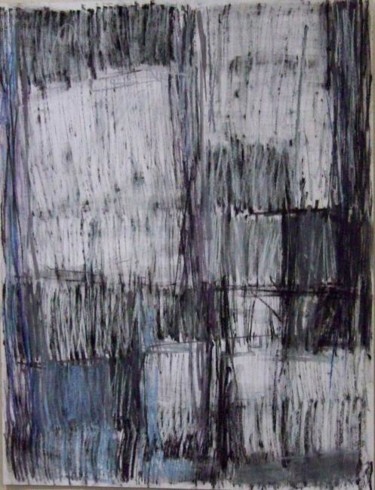 Peinture intitulée "grisaille" par Jean Pierre Ducouret, Œuvre d'art originale, Pastel