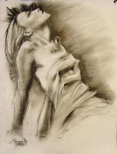 Drawing titled "Silence" by Mihail Spireanu, Original Artwork, Other