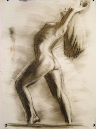 Drawing titled "Dancing" by Mihail Spireanu, Original Artwork