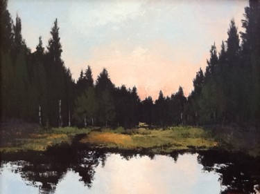 Painting titled "favorite-fishing-pl…" by Pam Carlson, Original Artwork