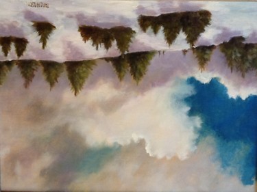 Painting titled "perfect-trees-1.jpg" by Pam Carlson, Original Artwork