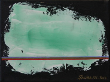 Painting titled "Phosphorescent" by Pasthete // Salima Woestyn, Original Artwork, Other