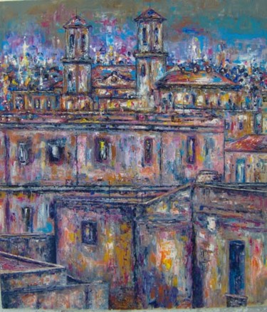 Pintura titulada "Habana-cepulcral" por Pastor Perez, Obra de arte original