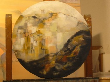 Painting titled "la tierra" by Patricia Paats, Original Artwork