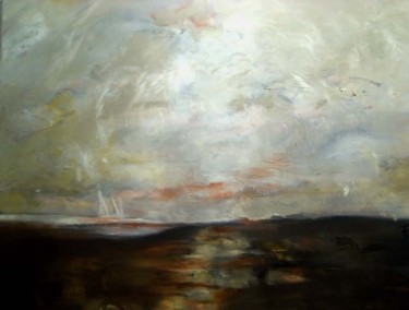 Pintura titulada "Tempestad" por Patricia Paats, Obra de arte original