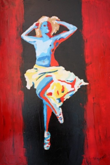 Peinture intitulée "Marylin" par Patrick Bérard, Œuvre d'art originale, Huile
