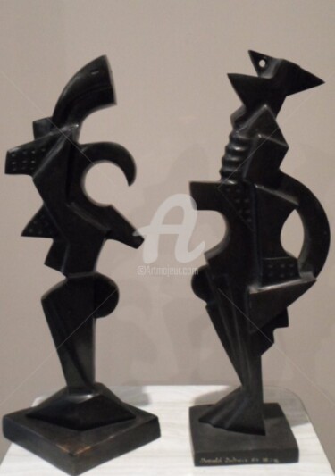 Sculpture titled "scuptures en bronze" by Patrice  Donald Laborie, Original Artwork