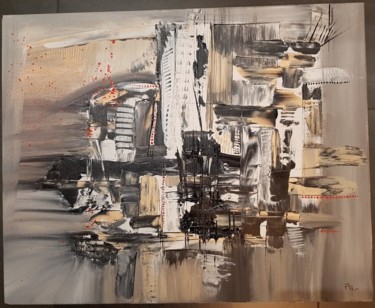 Peinture intitulée "Collapse.jpg" par Pat Guile, Œuvre d'art originale, Acrylique