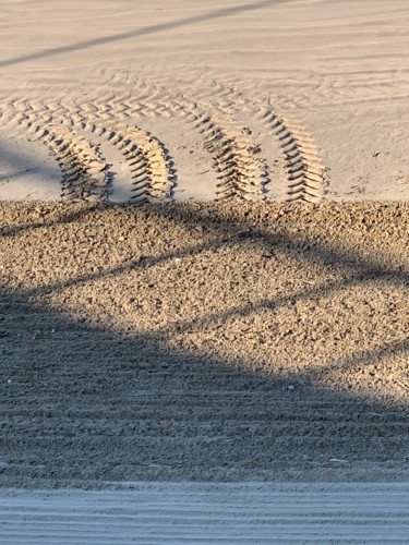 Photographie intitulée "Chemins de sable" par Pati Guyot, Œuvre d'art originale, Photographie numérique