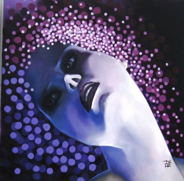 Peinture intitulée "Pop Diva" par Patricia Klimov, Œuvre d'art originale