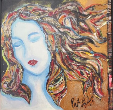 Malerei mit dem Titel "Venus" von Patmoli, Original-Kunstwerk, Acryl