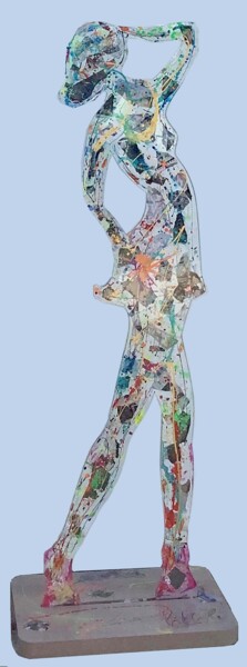 Γλυπτική με τίτλο "DANSEUSE 2M" από Patmoli, Αυθεντικά έργα τέχνης, Ρητίνη