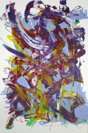 Painting titled "viperin" by Patou.B, Original Artwork