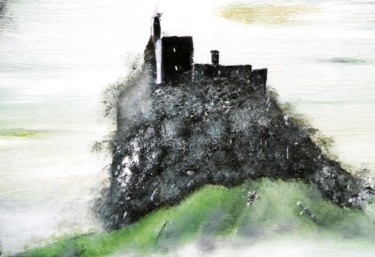 Schilderij getiteld "The Castle 2" door Pato Van Hecke, Origineel Kunstwerk, Anders