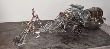 "Sculpture Trike ave…" başlıklı Heykel Pat tarafından, Orijinal sanat, Metaller
