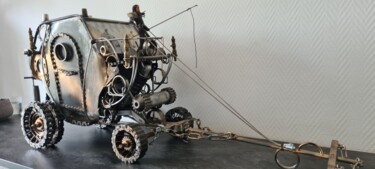 "Sculpture Carrosse…" başlıklı Heykel Pat tarafından, Orijinal sanat, Metaller