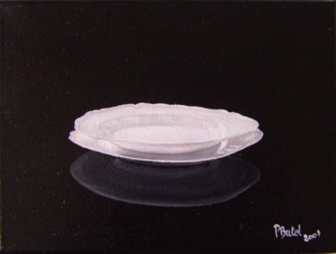Peinture intitulée "Porcelaine" par Patrice Butel, Œuvre d'art originale, Huile