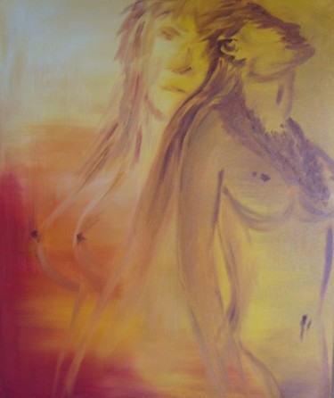 Peinture intitulée "Aphrodites" par Patrice Butel, Œuvre d'art originale, Huile