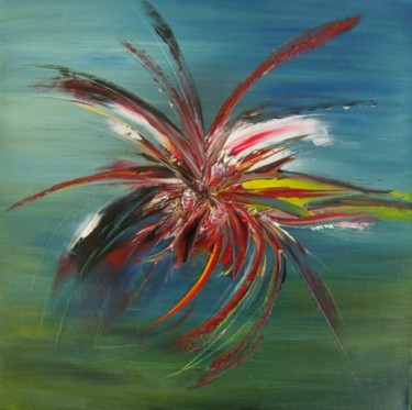 Painting titled "Samba" by Patrice Butel, Original Artwork, Oil