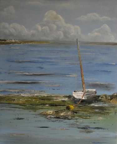 Malerei mit dem Titel "Bretagne" von Patrice Butel, Original-Kunstwerk, Öl