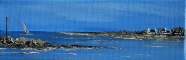 Painting titled "Bretagne 281" by Patrice Butel, Original Artwork, Oil