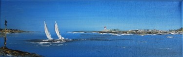 Painting titled "Bretagne 301" by Patrice Butel, Original Artwork, Oil