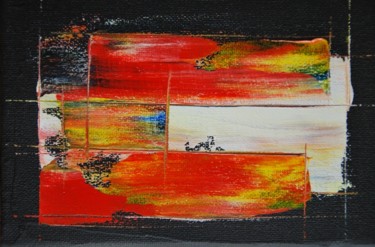 Peinture intitulée "Abstrait n°74" par Patrice Butel, Œuvre d'art originale, Huile