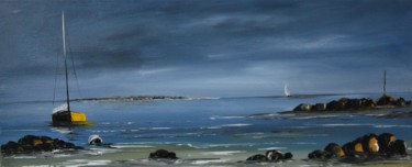 Malerei mit dem Titel "Bretagne-674" von Patrice Butel, Original-Kunstwerk, Öl