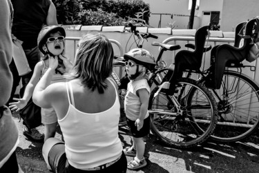 Photographie intitulée "Dur le vélo !" par Patrice Corbin, Œuvre d'art originale, Photographie numérique