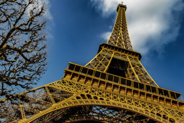 Photographie intitulée "La Tour Eiffel" par Patrice Corbin, Œuvre d'art originale, Photographie numérique