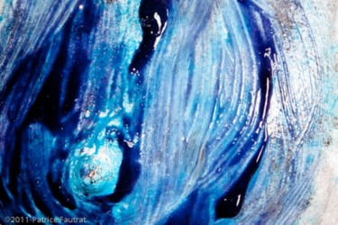 Φωτογραφία με τίτλο "Braise bleue" από Patrice Fautrat, Αυθεντικά έργα τέχνης, Μη χειραγωγημένη φωτογραφία