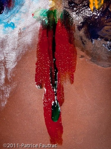 Photographie intitulée "Rouge profond" par Patrice Fautrat, Œuvre d'art originale