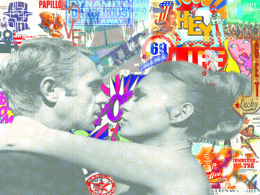 Цифровое искусство под названием "Mac Queen 1" - Patrice Fligny, Подлинное произведение искусства, Цифровая живопись