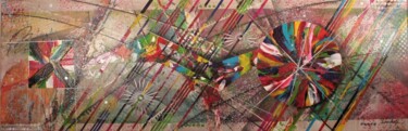 Картина под названием "N°53" - Patrice Gruchala, Подлинное произведение искусства, Акрил Установлен на Деревянная рама для н…