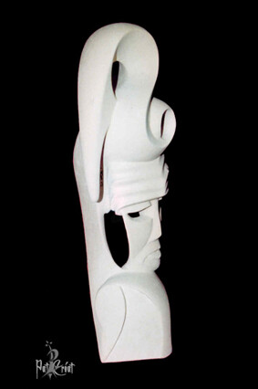 Sculpture intitulée "Venissien" par Patrice Lecomte, Œuvre d'art originale, Pierre