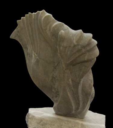 Sculpture intitulée "Le Scalar" par Patrice Lecomte, Œuvre d'art originale, Pierre