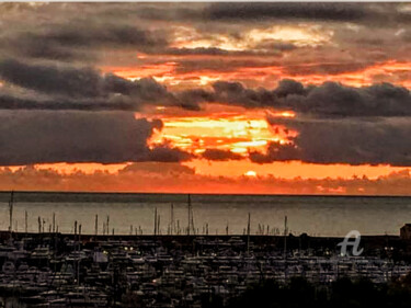 Photography titled "Port Vauban Antibes" by Patrice Le Gall, Original Artwork