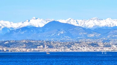 Photography titled "La Baie des Anges." by Patrice Le Gall, Original Artwork, Non Manipulated Photography