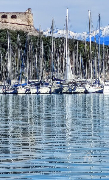 Photographie intitulée "Reflets marins" par Patrice Le Gall, Œuvre d'art originale, Photographie non manipulée