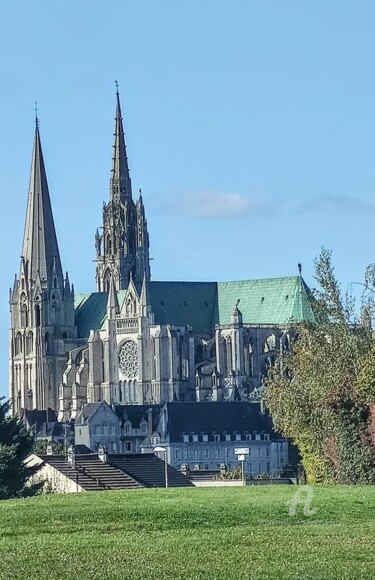 Fotografie getiteld "Cathédrale de Chart…" door Patrice Le Gall, Origineel Kunstwerk, Niet gemanipuleerde fotografie