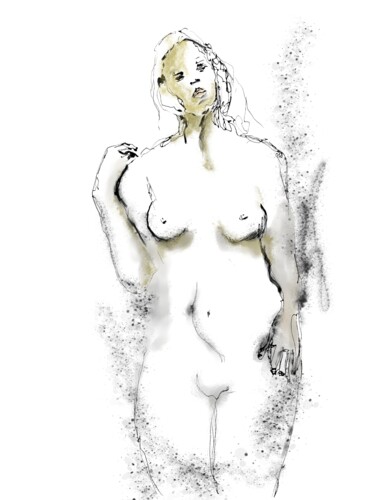 Arte digitale intitolato "don't judge me" da Patrice Veillon, Opera d'arte originale, Pittura digitale