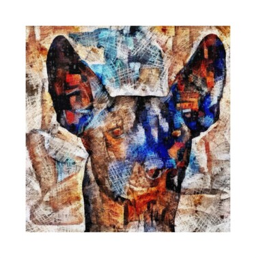 Digitale Kunst mit dem Titel "ANIMAL ANIMAL" von Patrice Vial, Original-Kunstwerk, Digitale Malerei