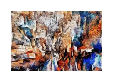 Digital Arts titled "TOTALE ABSTRACTION" by Patrice Vial, Original Artwork, Digital Painting
