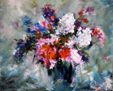 Painting titled "BOUQUET" by Patrice Dubois, Original Artwork, Acrylic
