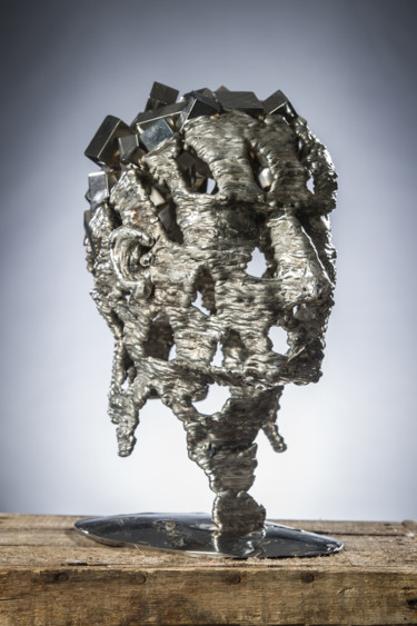 Sculptuur getiteld "confusion.jpg" door Bueno Patrice, Origineel Kunstwerk, Metalen