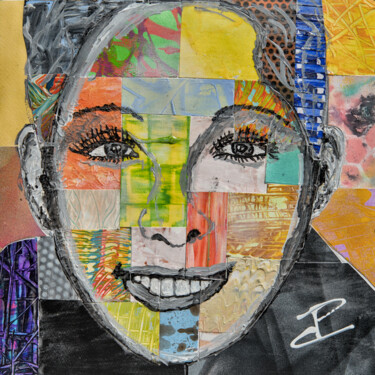 绘画 标题为“Josephine Baker” 由Patrice Chambrier, 原创艺术品, 丙烯