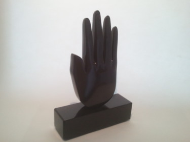 Sculpture intitulée "main ferme sans gan…" par Patrice Kauffmann, Œuvre d'art originale