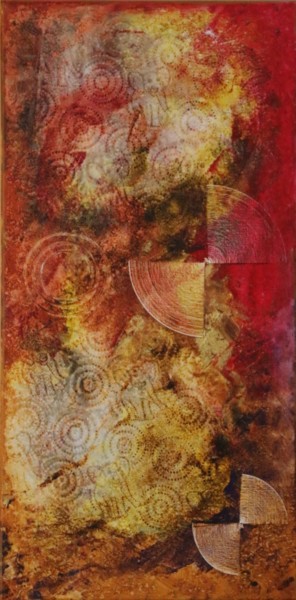 Pittura intitolato "Savane" da Patrice Poidevin, Opera d'arte originale, Acrilico