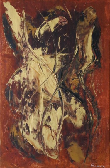 Pittura intitolato "Origine" da Patrice Poidevin, Opera d'arte originale, Acrilico